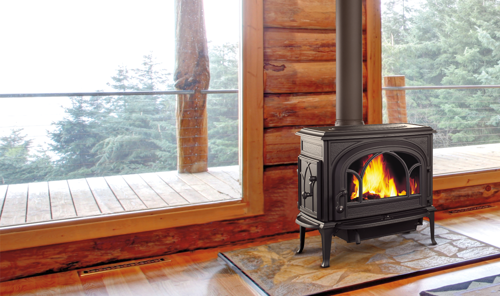 Cast Iron Wood Stoves, Made in USA