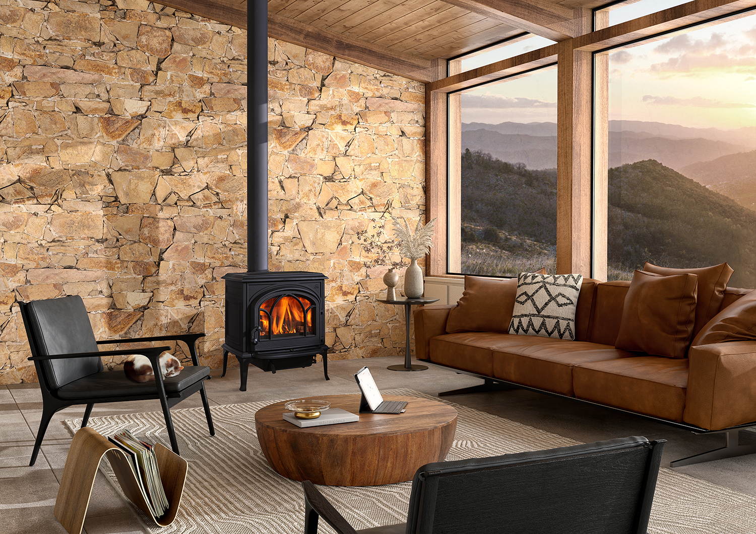 F 445 Holliday | Wood stoves - Traditional