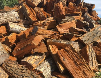 wood pile